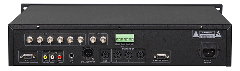 YC845有線會(huì)議系統(tǒng)帶投票功能